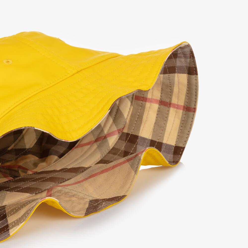 Burberry-Boys Sunshine Waterproof Adventure Hat | Childrensalon Outlet