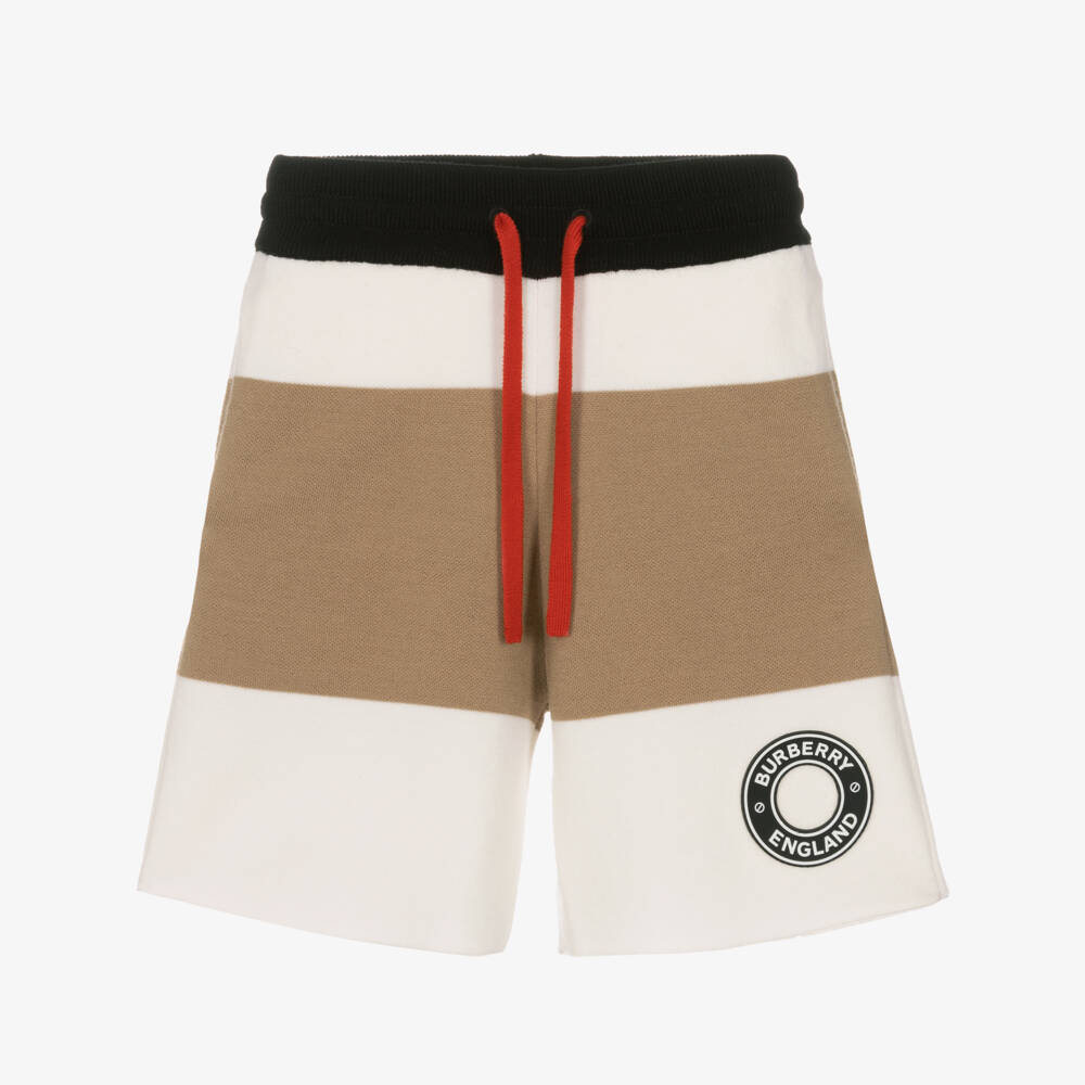 Burberry-Легендарные шерстяные шорты в полоску для мальчиков | Childrensalon Outlet