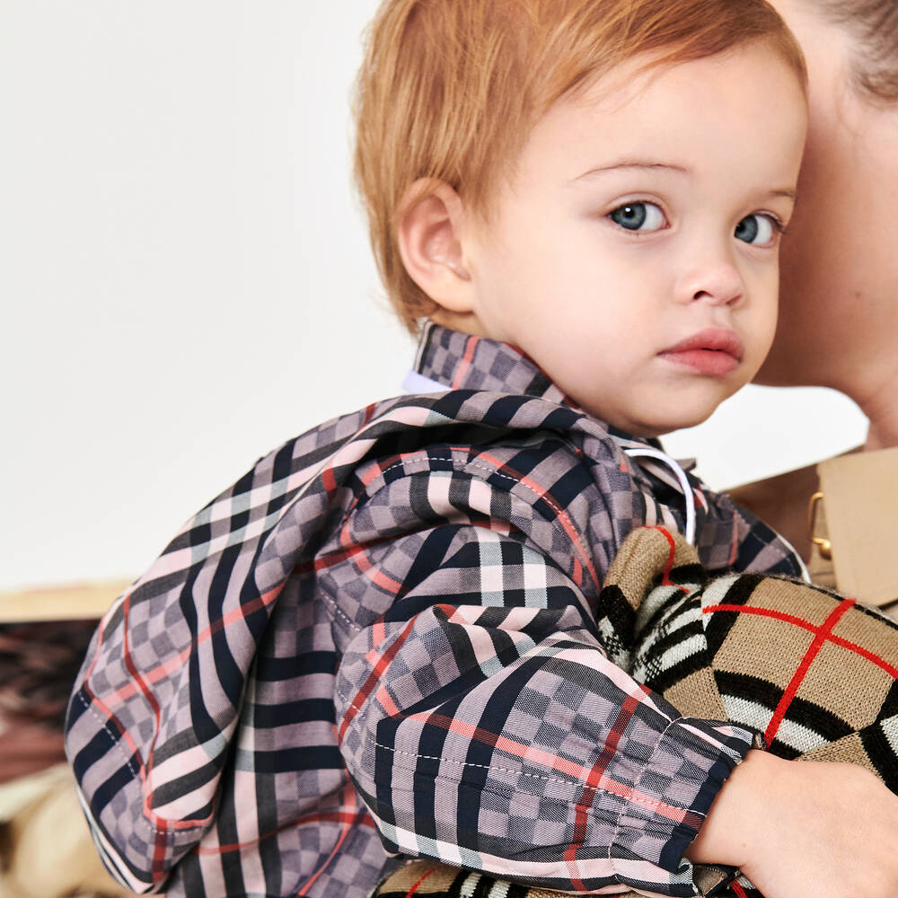 Burberry Check Reversible Jacket Childrensalon Outlet