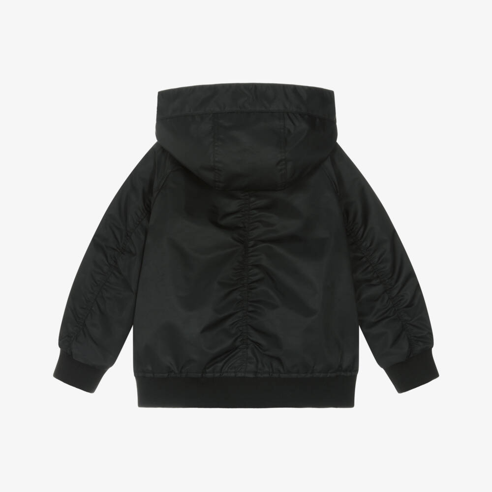 Burberry-Chic Boys Midnight Hooded Coat | Childrensalon Outlet