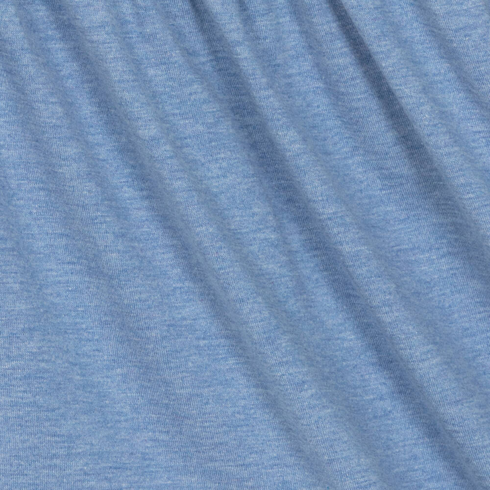 Burberry-Girls Blue Cotton Jersey Dress | Childrensalon Outlet