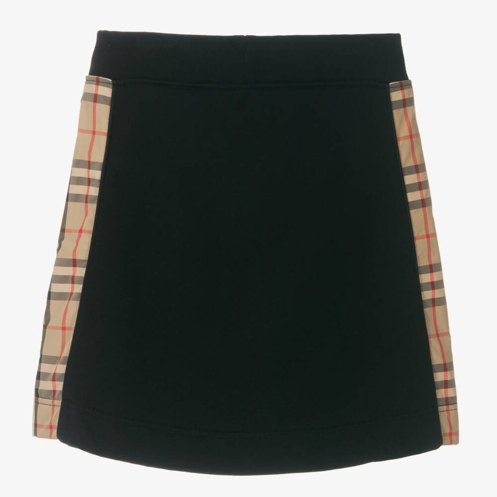 Burberry-تنورة قطنية كلاسيكية بنقشة المربعات للبنات | Childrensalon Outlet