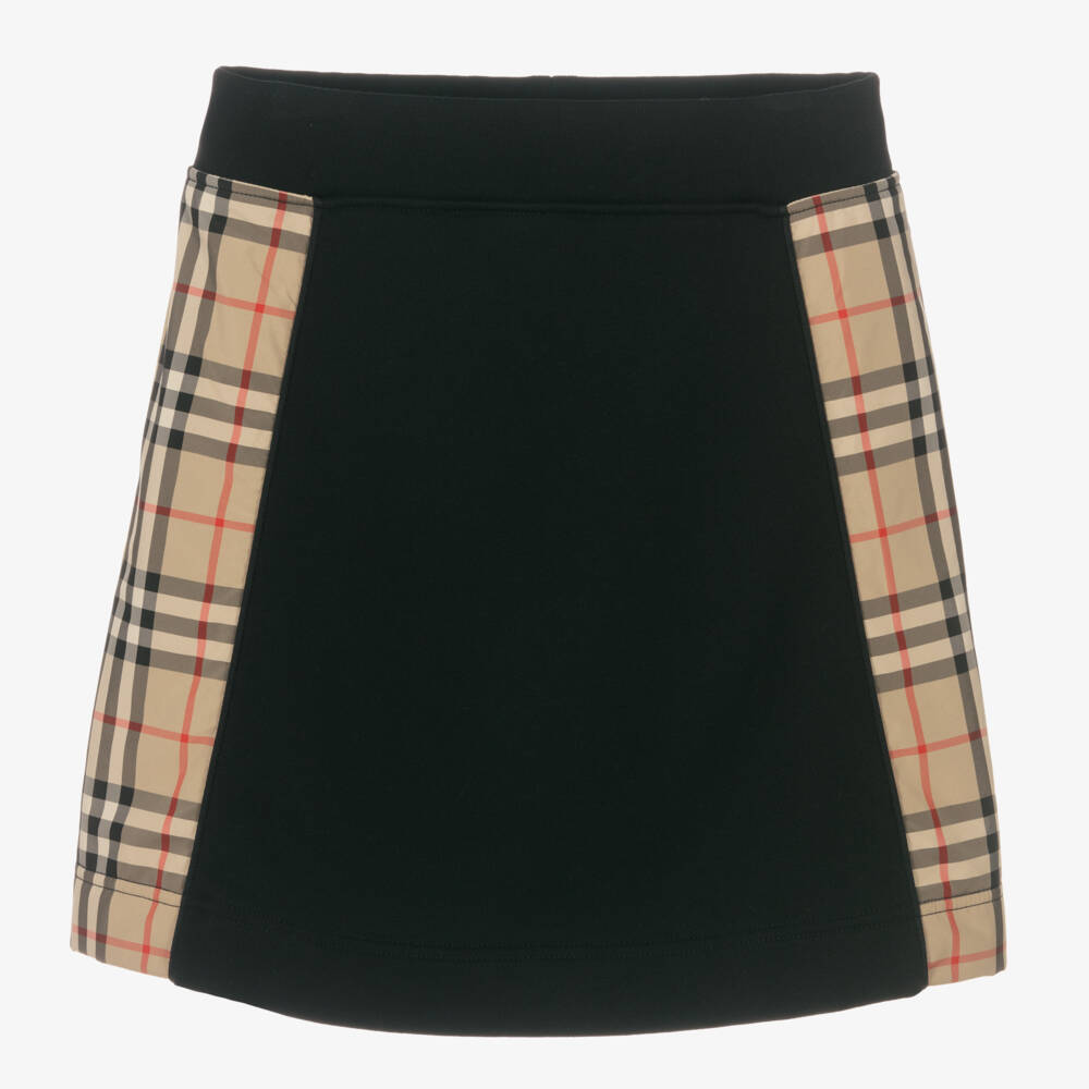 Burberry-Классическая юбка в клетку из хлопка для девочек | Childrensalon Outlet
