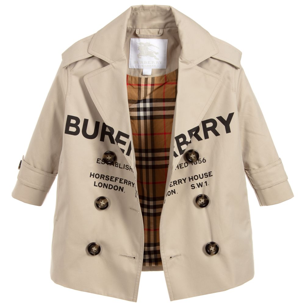 Mod semafor firkant burberry coat logo