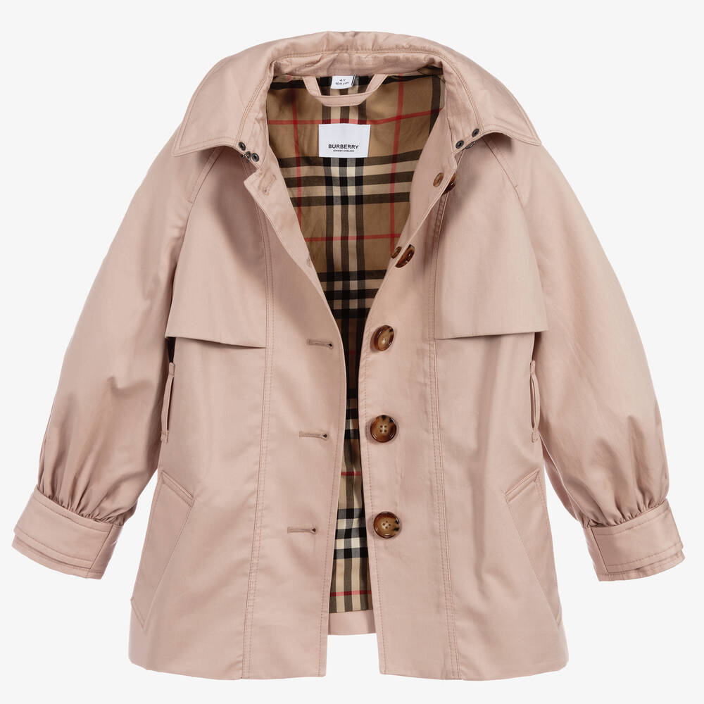 Burberry girls coat sales