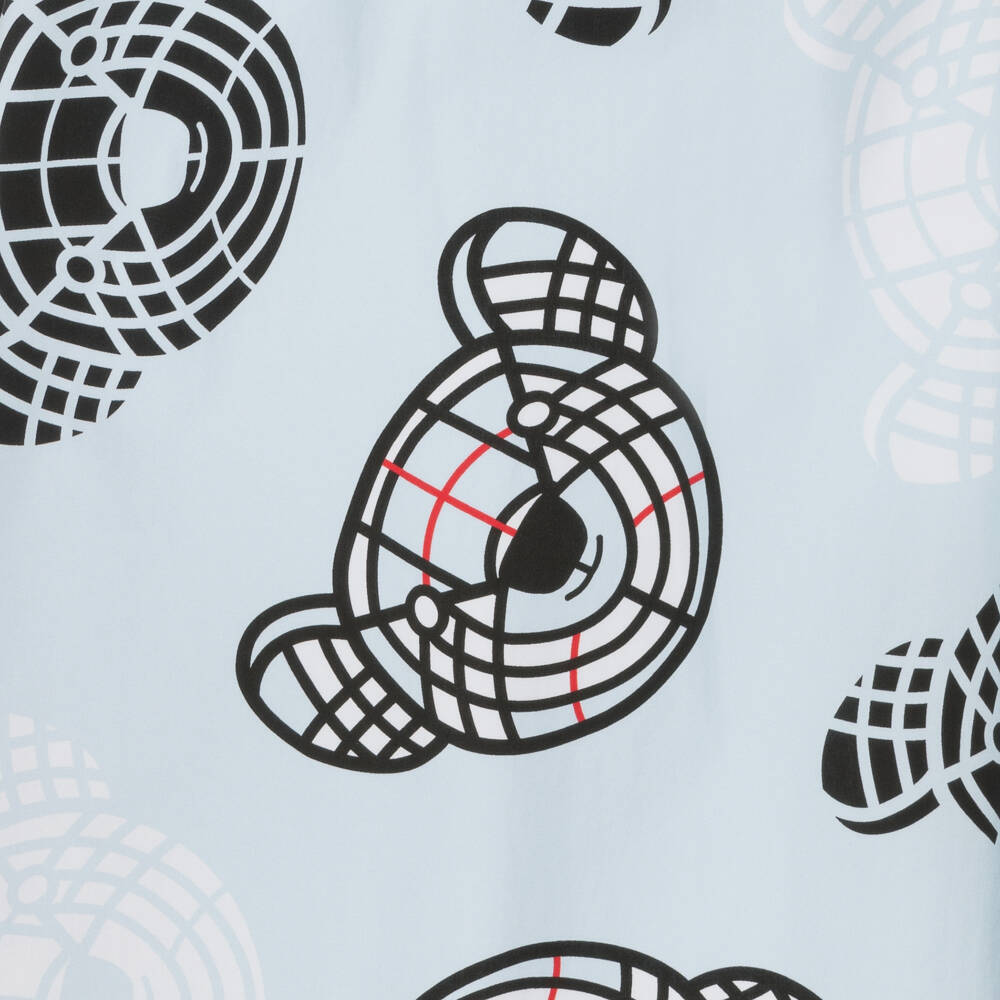 Burberry-Girls Sky Bear Motif Dress | Childrensalon Outlet