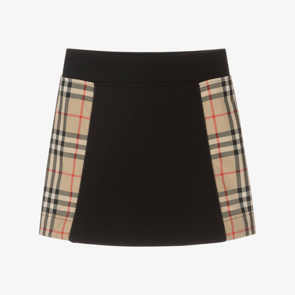 Burberry-Юбка из хлопка в винтажную клетку для девочек | Childrensalon Outlet
