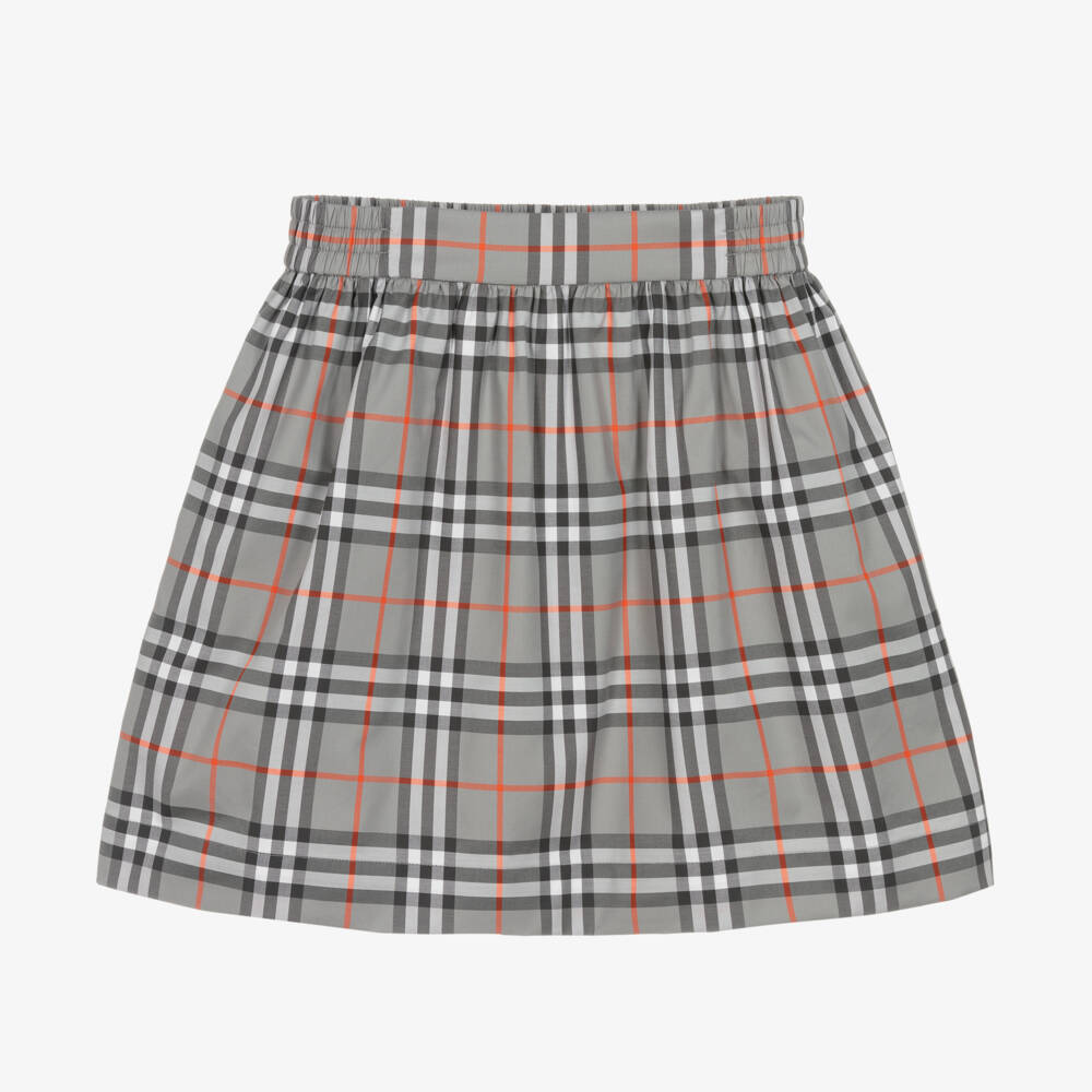 Burberry-Винтажная клетчатая юбка из хлопка для девочек | Childrensalon Outlet