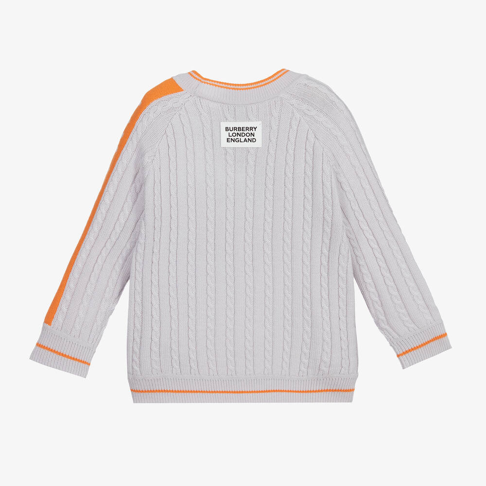 Burberry sweater grey top