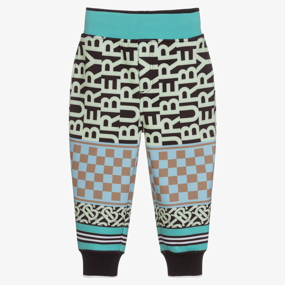 Burberry print joggers shop