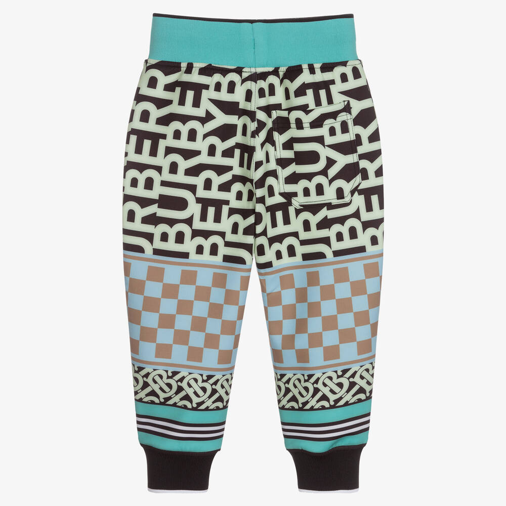 Burberry-Montage Print Joggers | Childrensalon Outlet