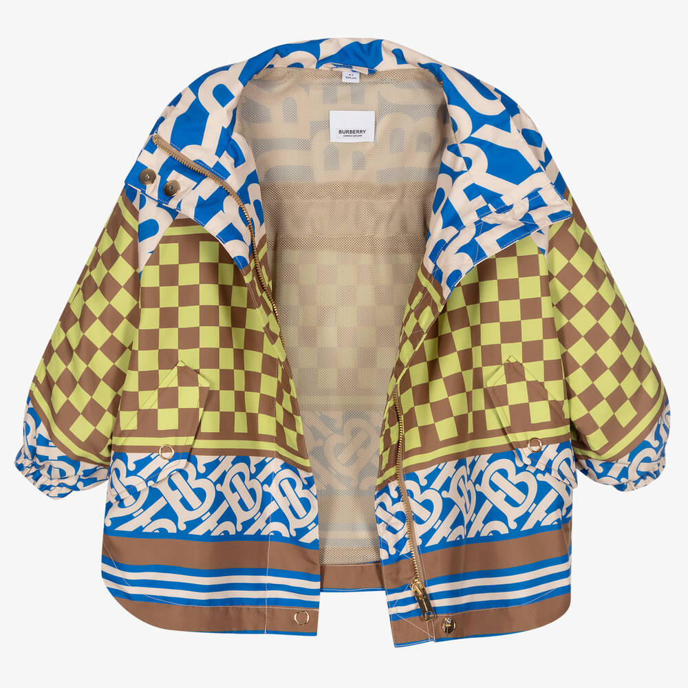 Burberry-Montage Print Nylon Jacket | Childrensalon Outlet