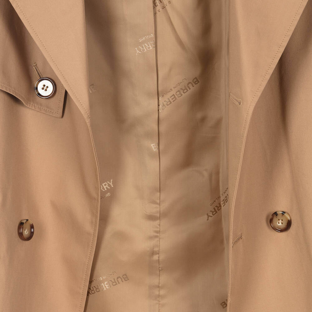 Burberry single breasted trench coat shop