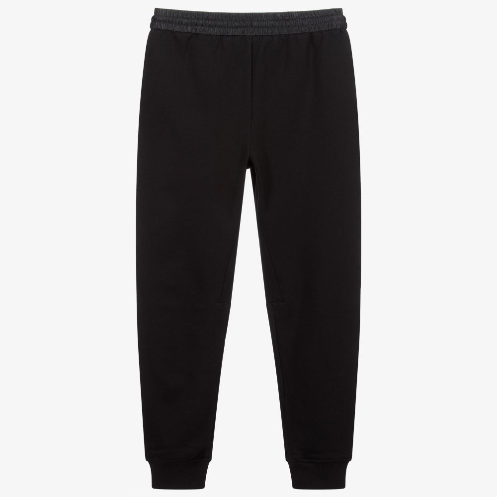 Burberry - Teen Black Logo Joggers | Childrensalon Outlet