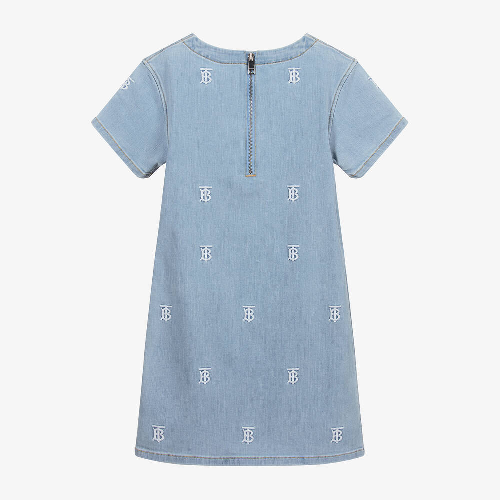 Burberry logo dress clearance