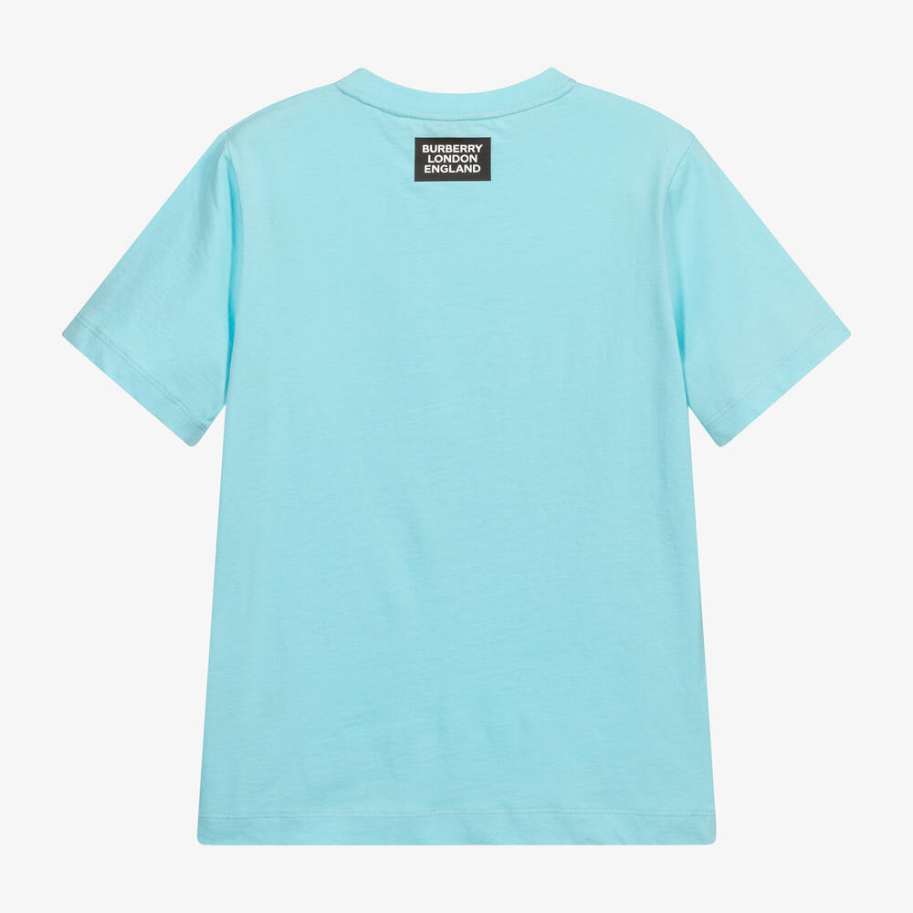 Burberry blue t shirt outlet