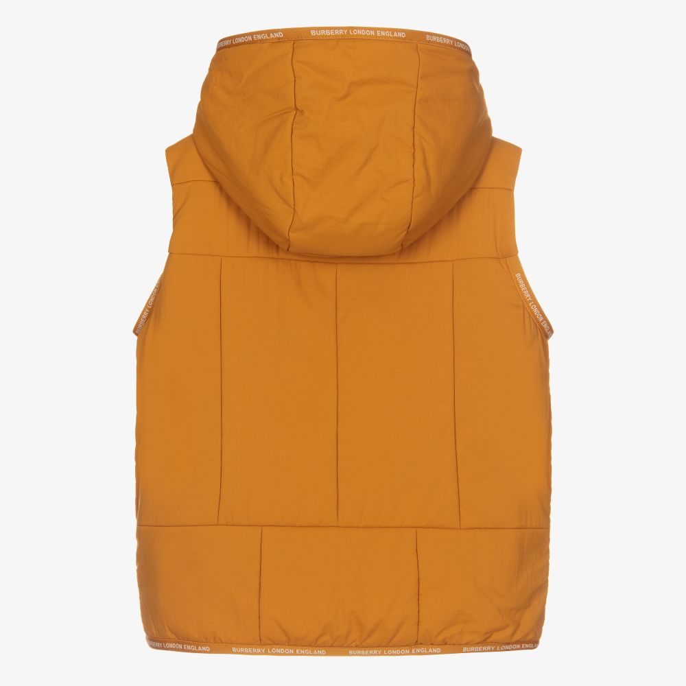 Burberry vest on sale yellow