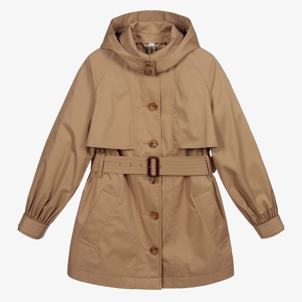 Burberry - Trench-coat beige Ado fille | Childrensalon