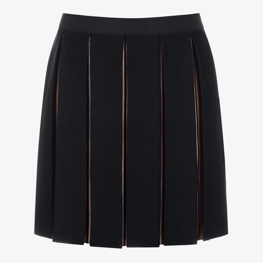 Burberry - Teen Girls Blue Logo Skirt | Childrensalon