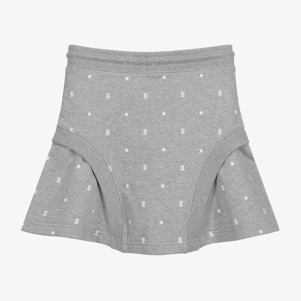 Burberry-Серая юбка из джерси для подростков | Childrensalon Outlet