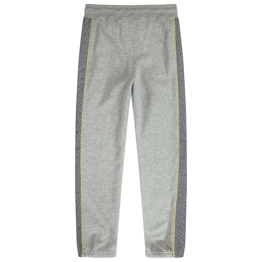 Burberry Teen Grey Logo Joggers