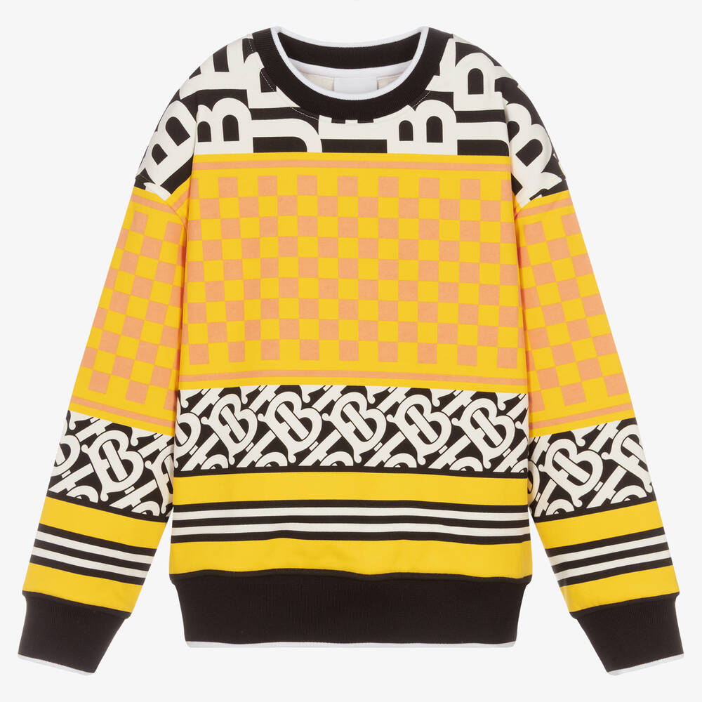 Burberry sweater white clearance