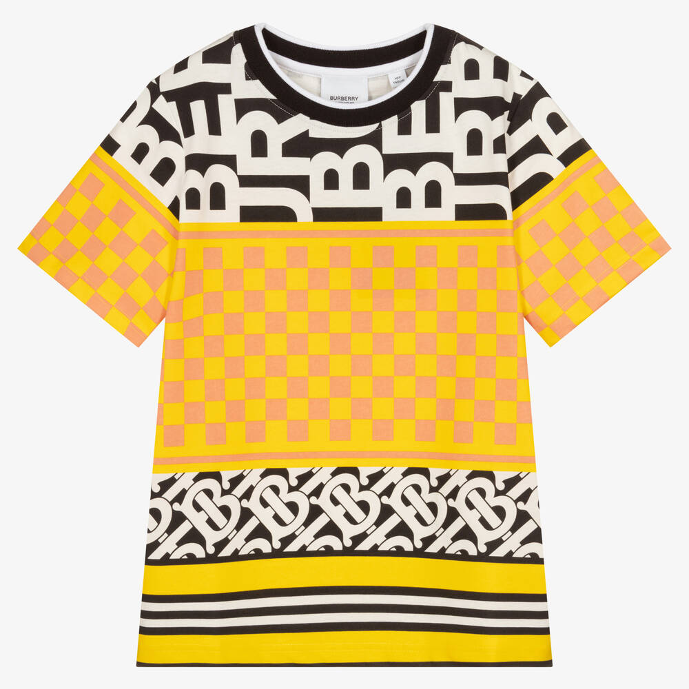 Burberry - Teen Montage Logo T-Shirt | Childrensalon