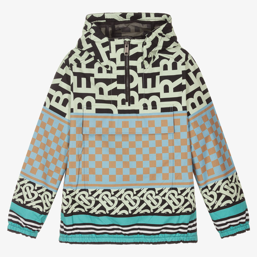 Burberry - Teen Montage Print Jacket | Childrensalon