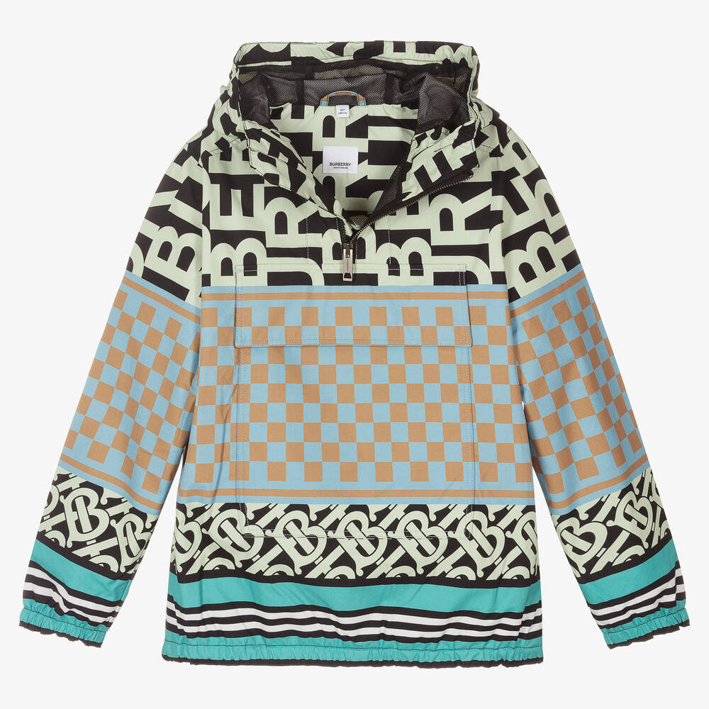 Burberry print jacket store