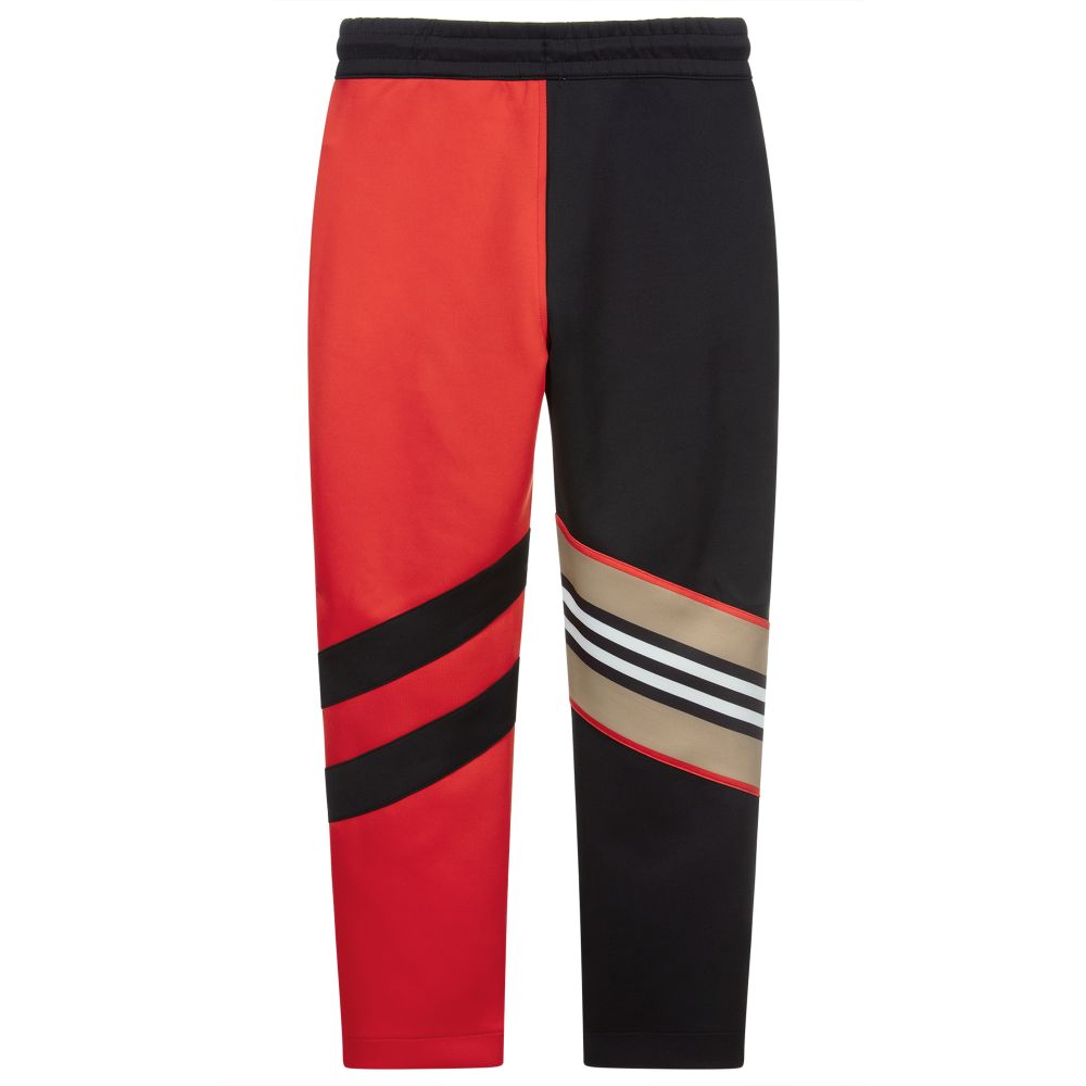 بربري-Teen Red & Black Joggers | Childrensalon Outlet