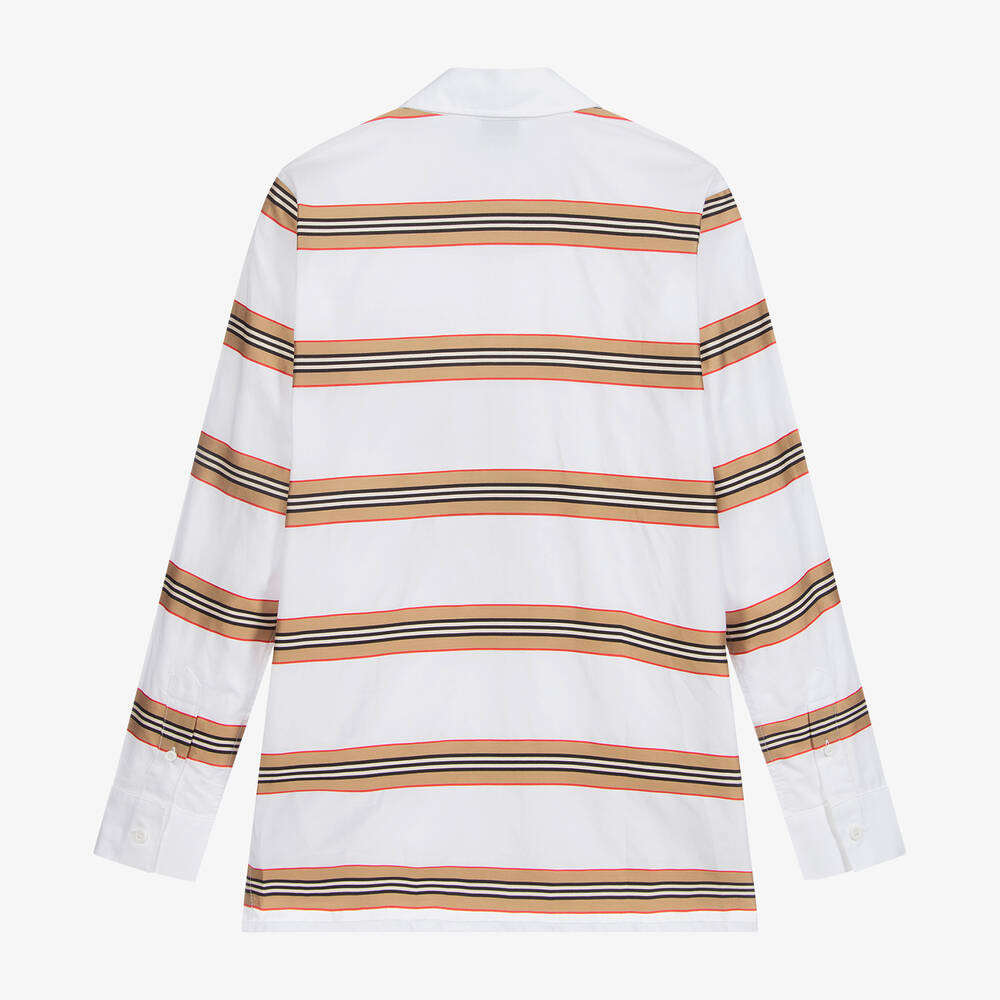 Burberry striped shirt cheap