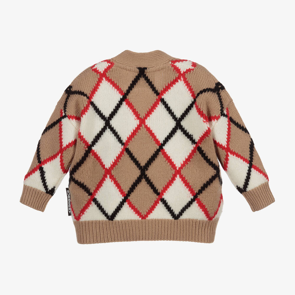 Burberry Wool Cashmere Baby Cardigan