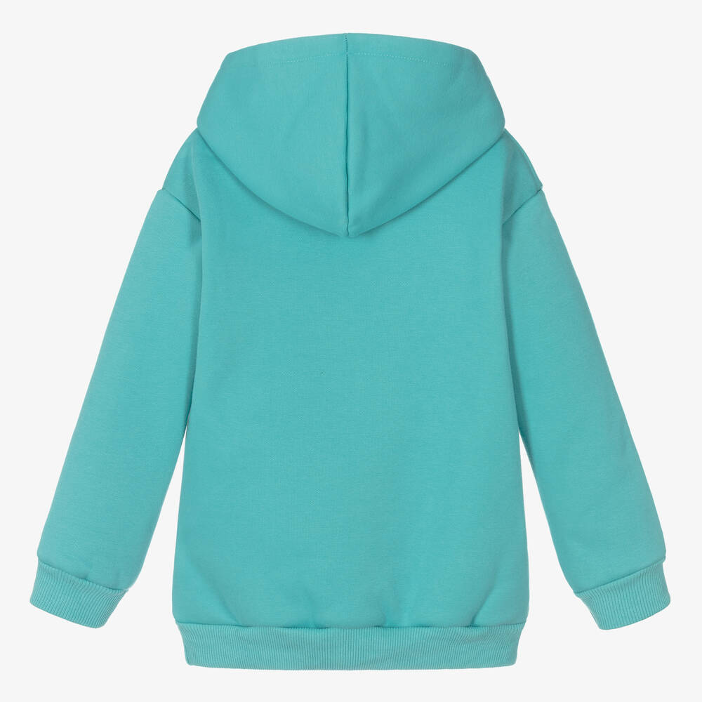 Burberry-Blue Logo Sweatshirt Dress | Childrensalon Outlet