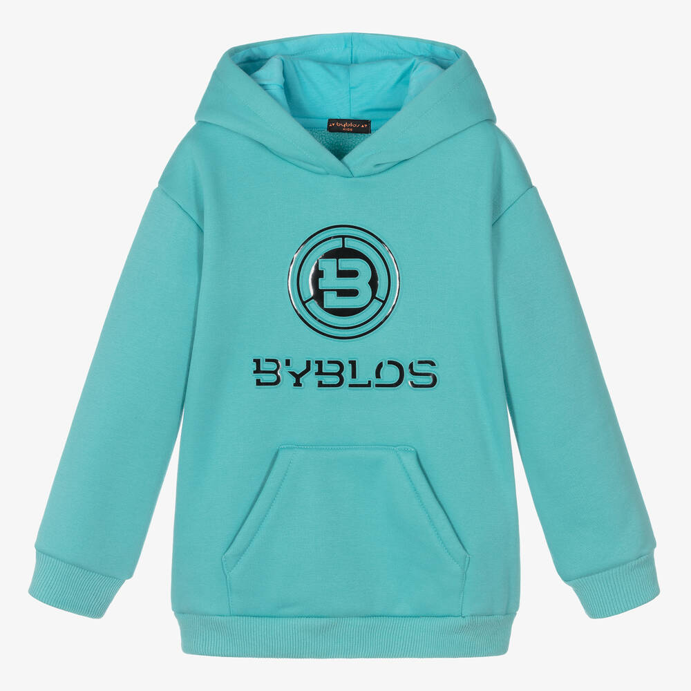Byblos - Blue Logo Sweatshirt Dress | Childrensalon