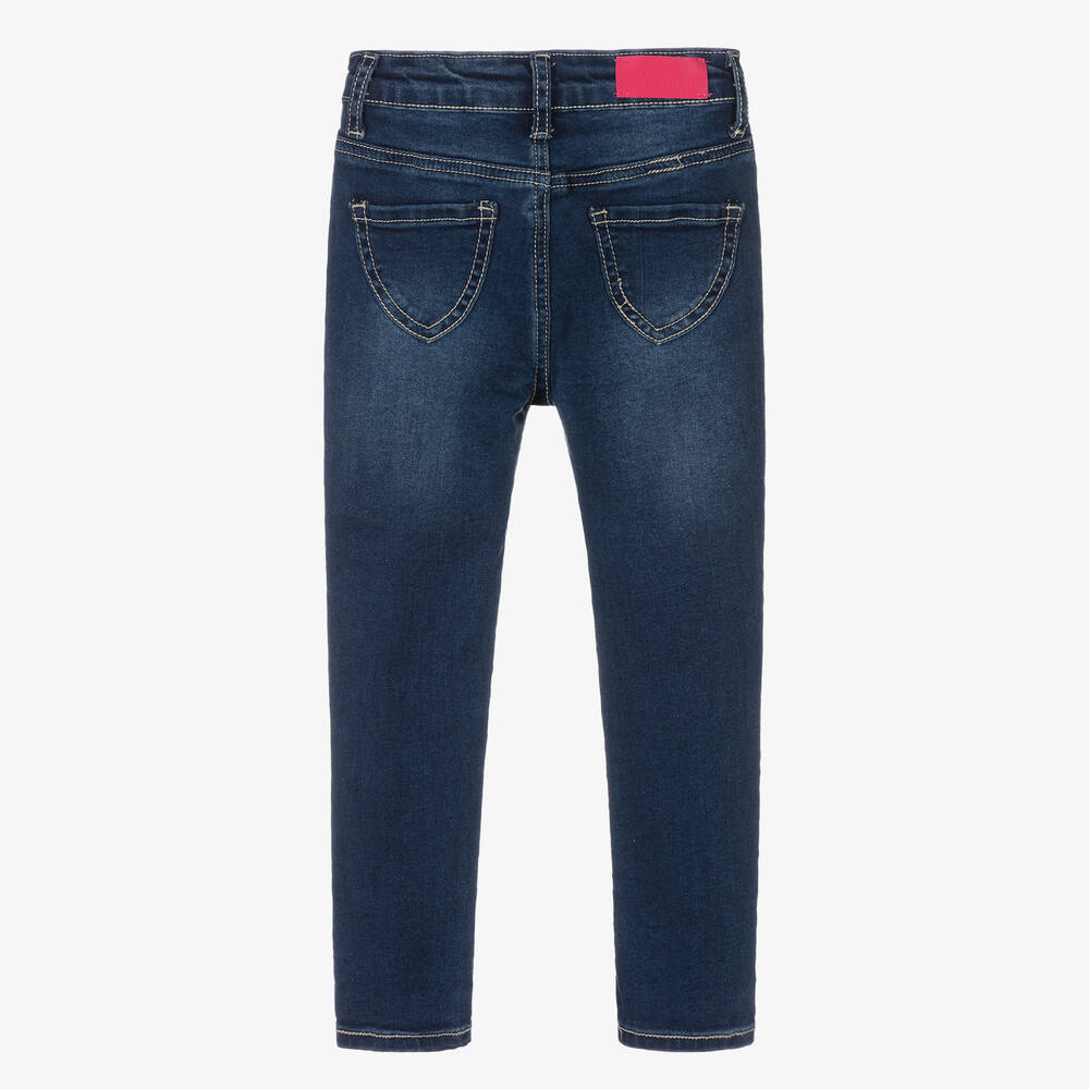 Byblos-Girls Blue Denim Jeans | Childrensalon Outlet