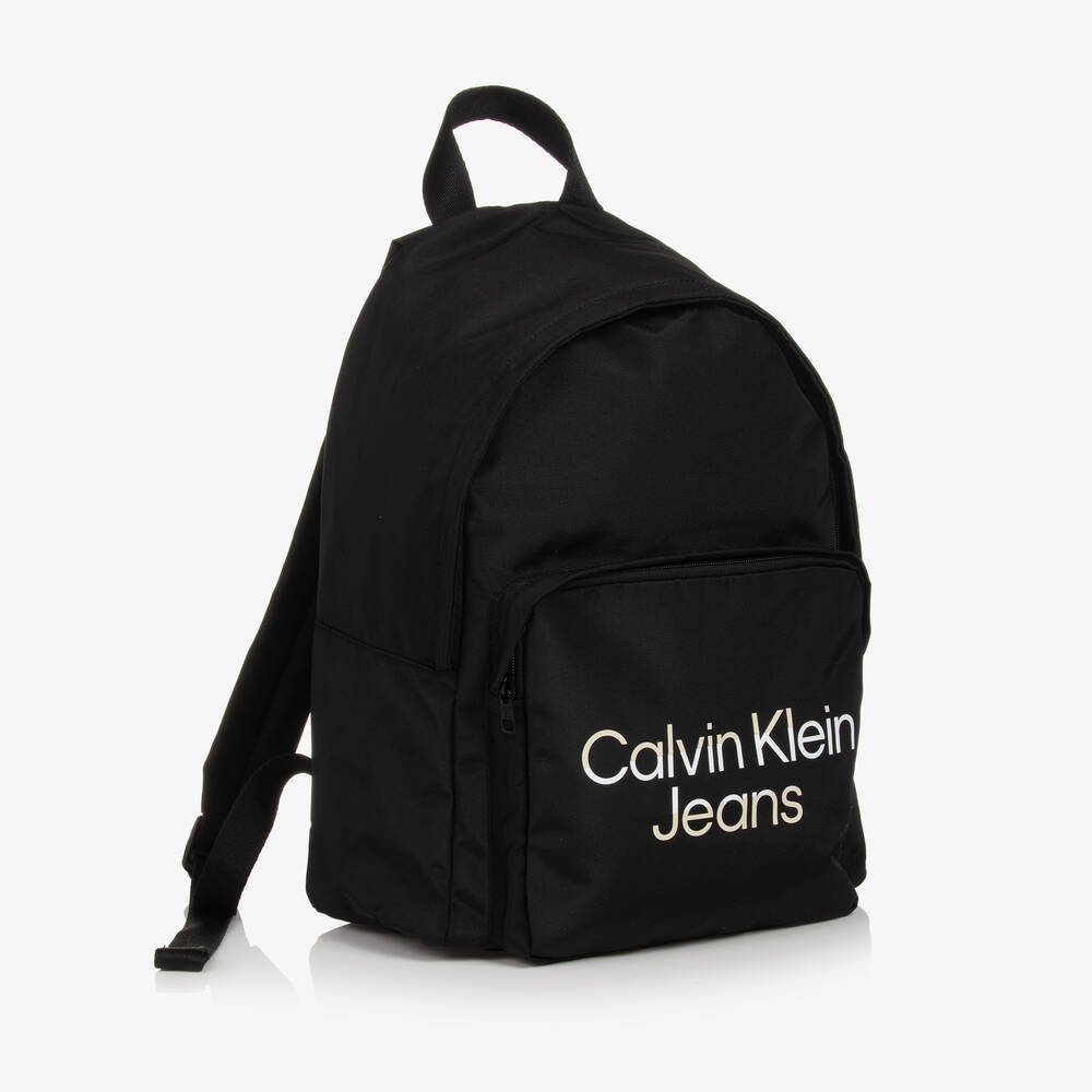 Calvin Klein-Black Backpack (42cm) | Childrensalon Outlet