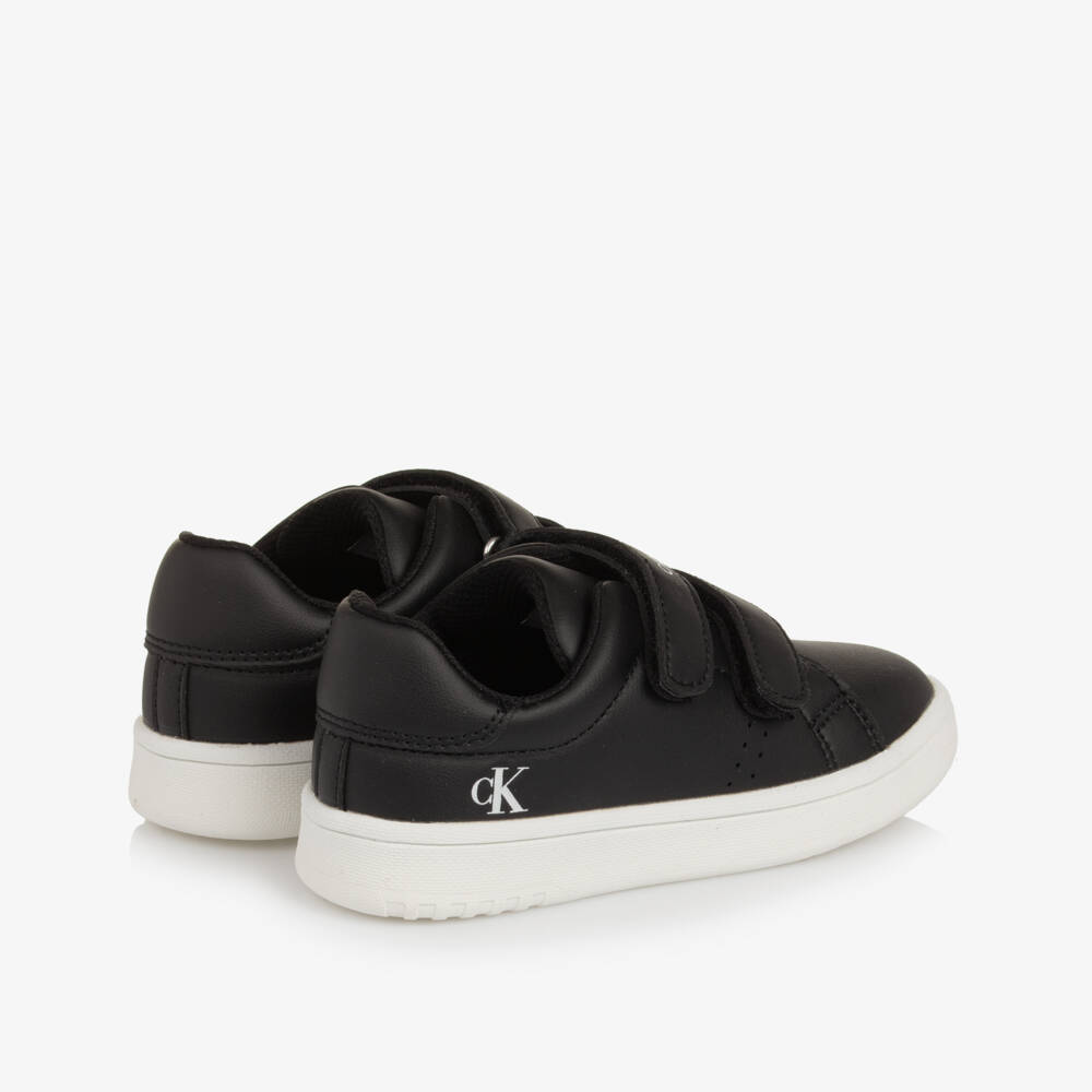 Calvin Klein-Черные туфли из искусственной кожи на липучке | Childrensalon Outlet