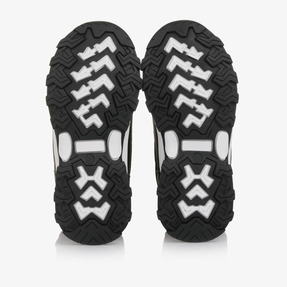 Calvin Klein-Black & White Snow Boots with Toggle & Zip | Childrensalon Outlet