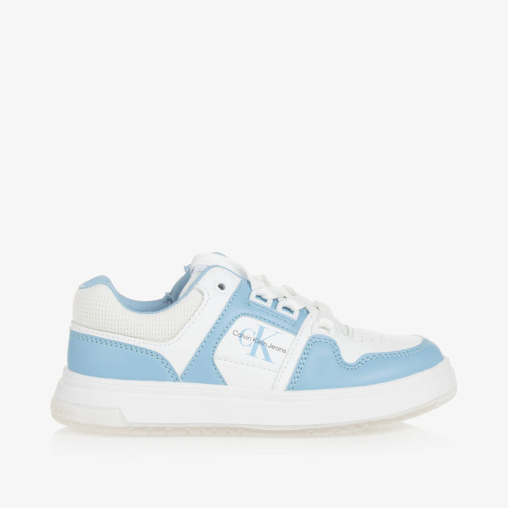 Calvin klein blue trainers cheap