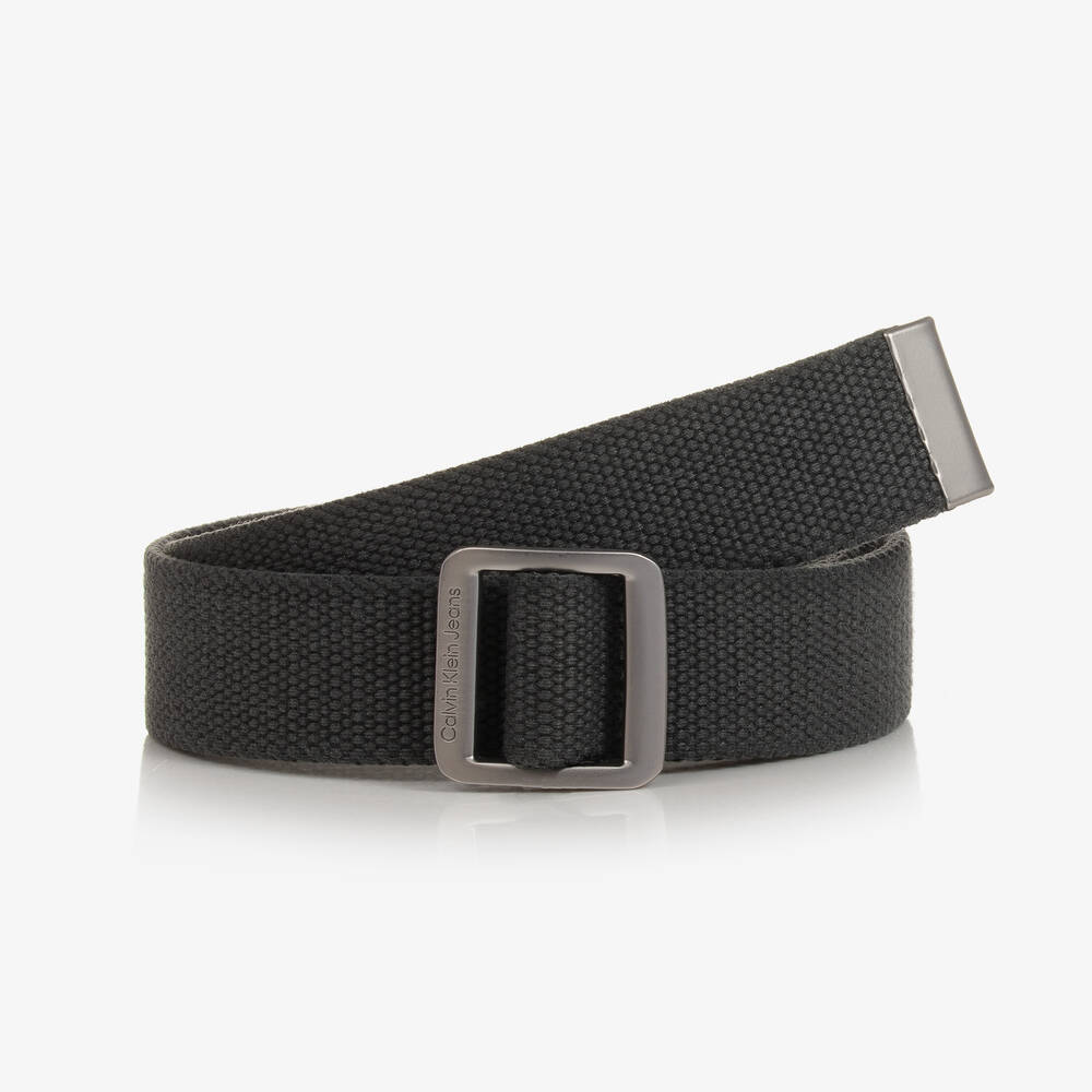 Calvin Klein-Blue Woven Canvas Belt | Childrensalon Outlet