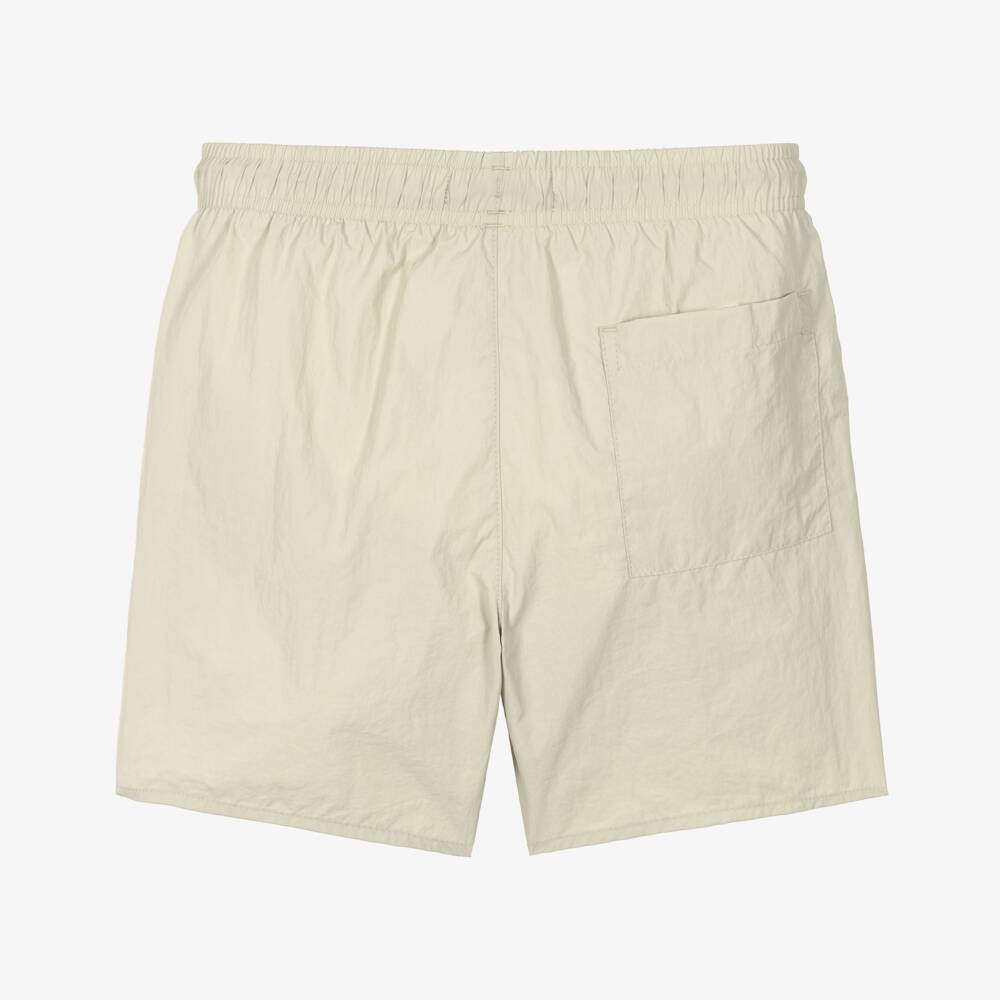 Calvin Klein-Бежевые плавки-шорты на шнурке для мальчиков | Childrensalon Outlet