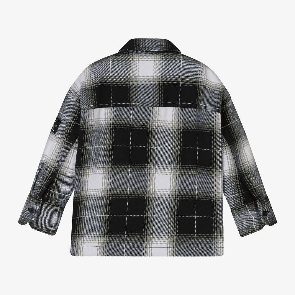 Calvin klein flannel shirt 2025