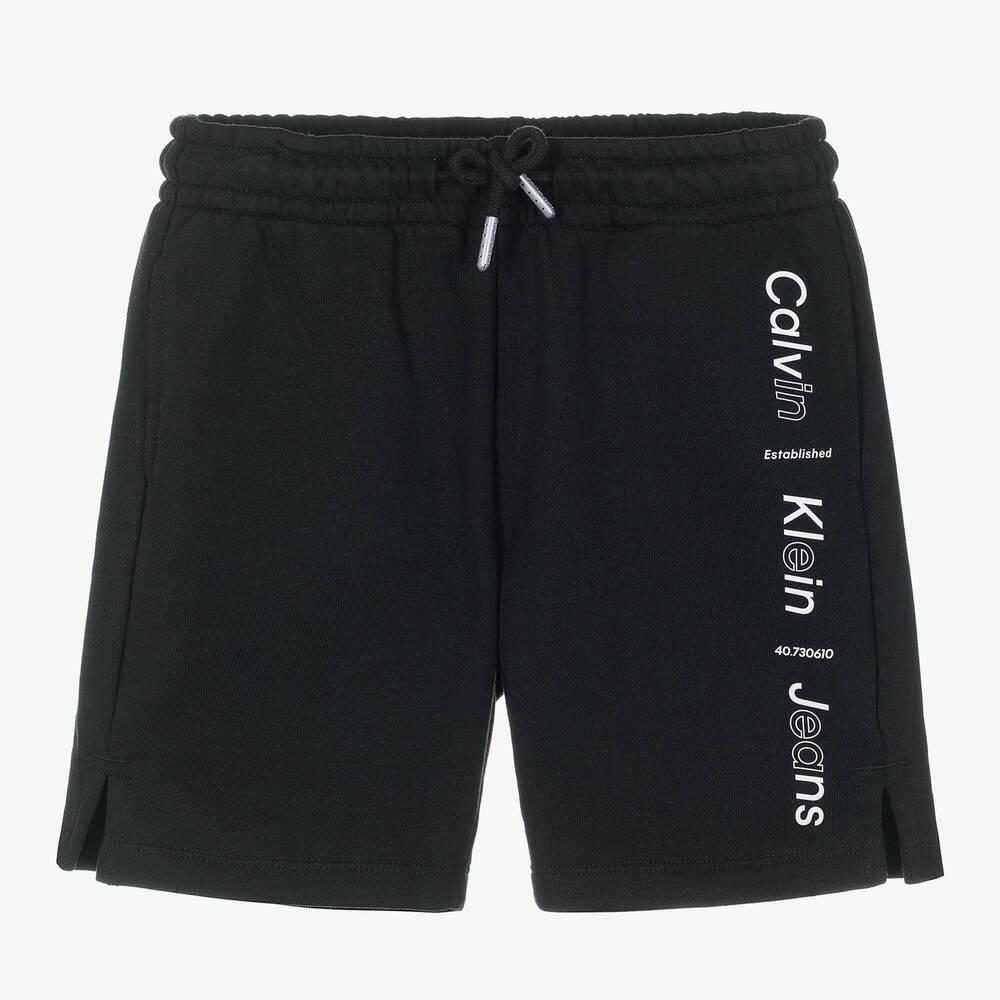 Calvin klein black shorts new arrivals