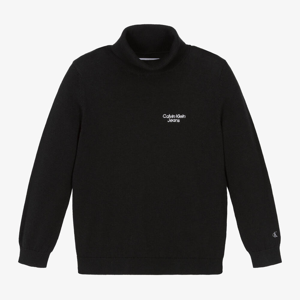 Boys calvin klein jumper cheap
