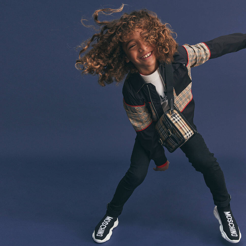 Calvin Klein Jeans-Boys Black Denim Skinny Jeans | Childrensalon Outlet