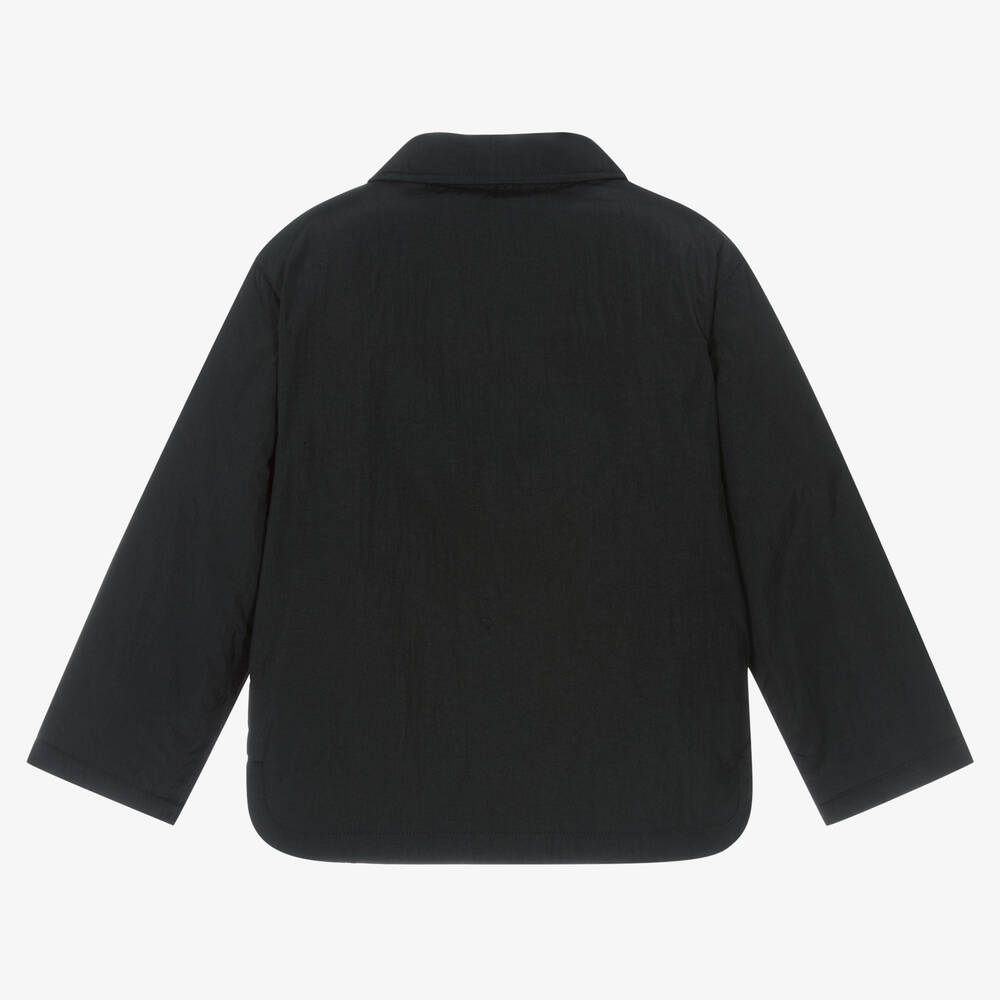 كالفين كلاين-جاكيت أطفال ولادي مبطن لون أسود | Childrensalon Outlet