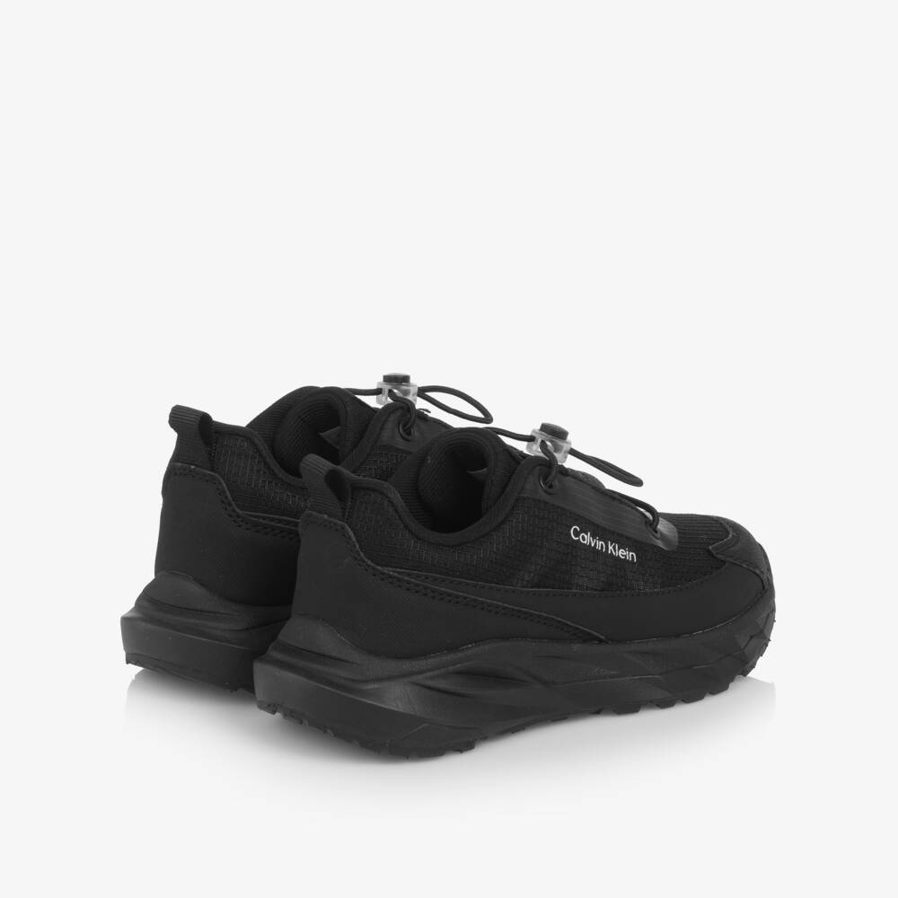 Calvin Klein-Boys Black Toggle Sport Trainers | Childrensalon Outlet