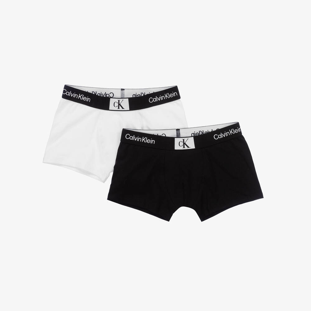 Calvin klein boxers black and white shop