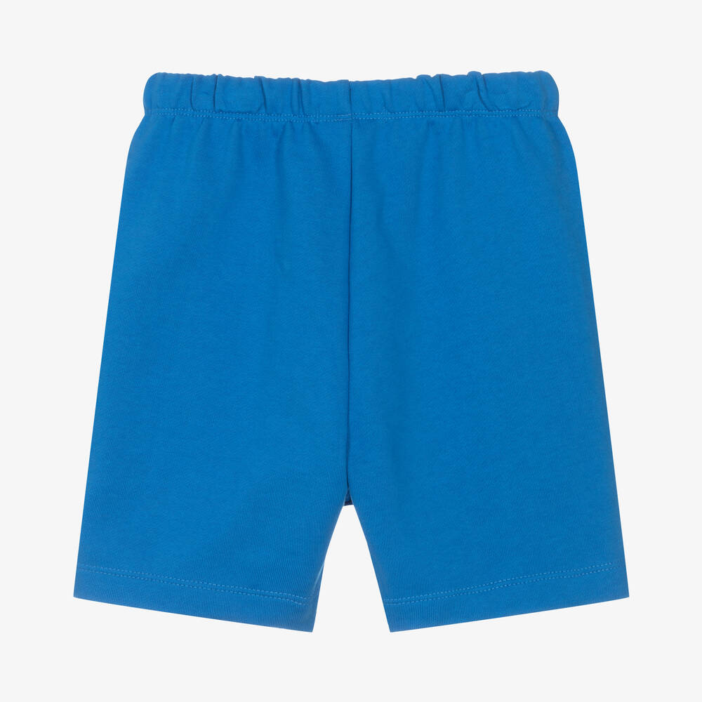 كالفين كلاين Jeans-شورت قطن لون أزرق للأولاد | Childrensalon Outlet