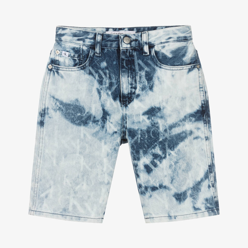 Calvin Klein Jeans - Blaue lockere Jeans-Shorts | Childrensalon